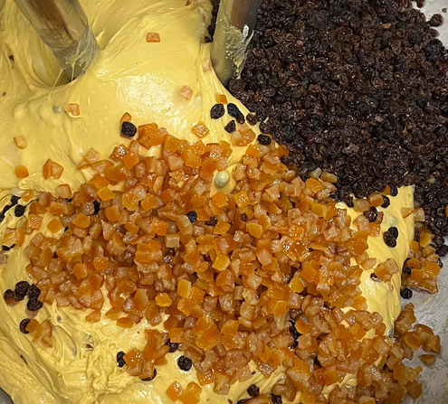 Fermentação natural no panettone