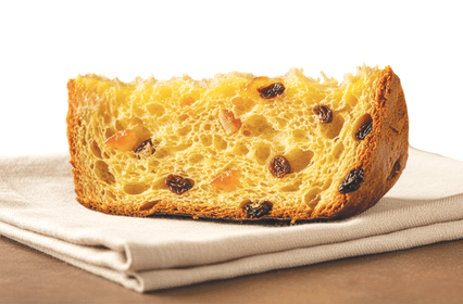 Fatia de panettone