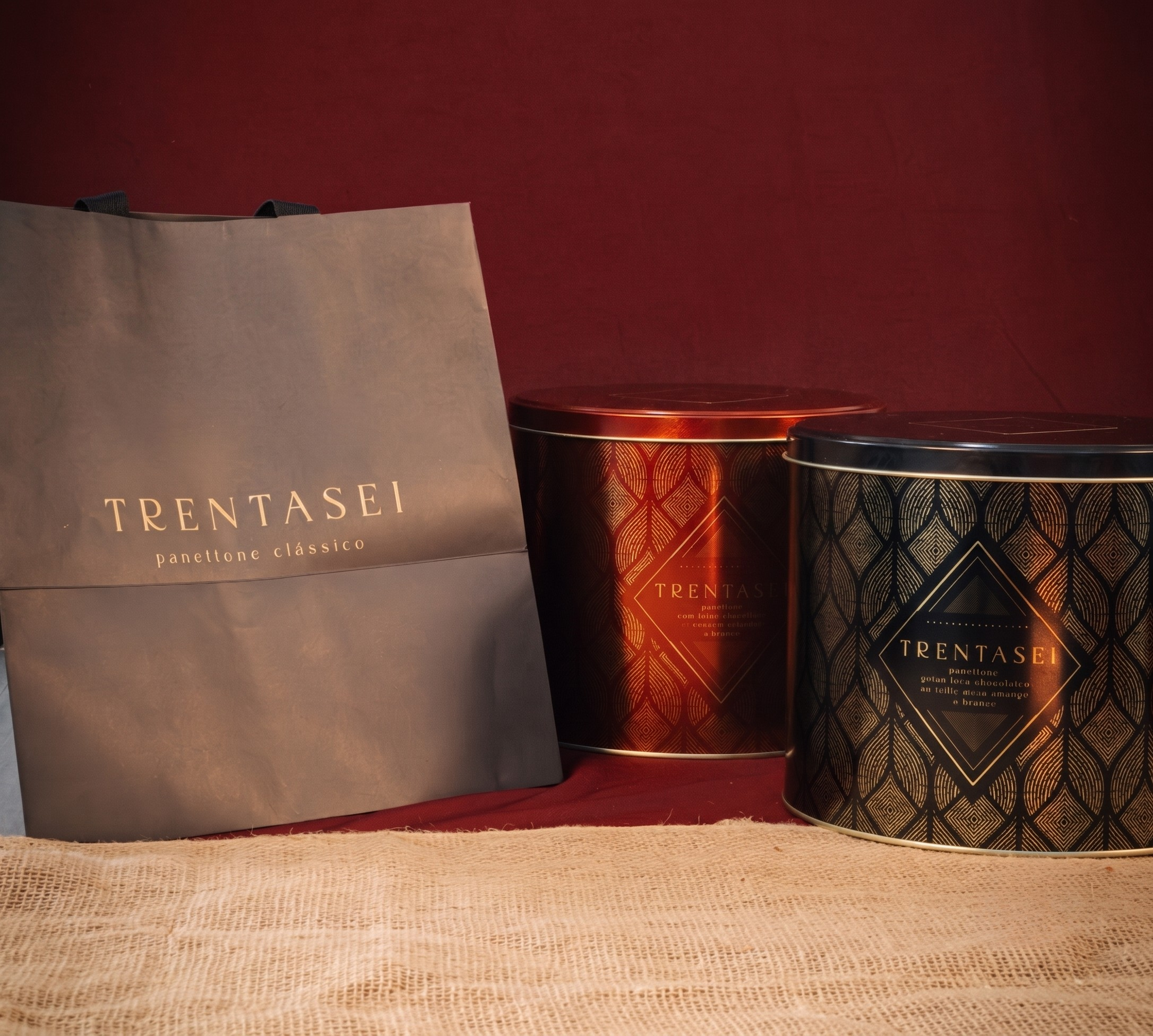 Fornecedor de panettone premium para marca própria Trentasei